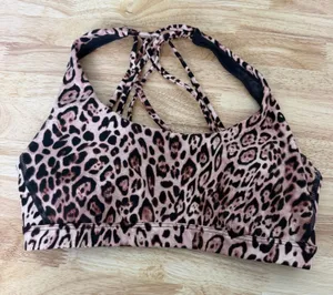 Victoria’s Secret Cheetah Animal Print Bralette Size Small Strappy Back Leopard thumbnail 1