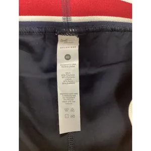 Gold Hinge Stripe Tennis Skirt Navy Blue Pleated Skort XL NVY410 NWT thumbnail 5