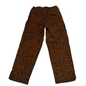 Universal Threads Women's Leopard Print High-Rise Jeans Size 0 Brown thumbnail 4