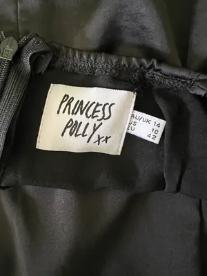 Princess Polly Black Mini Dress thumbnail 4