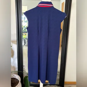 SANSOLEIL Navy Blue Sleeveless Golf Tennis Dress thumbnail 6