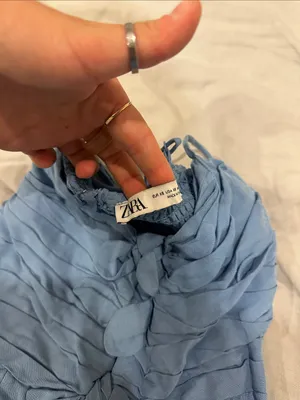 Zara linen romper thumbnail 2