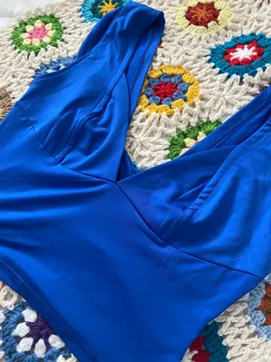 SheIn Blue Tank thumbnail 1