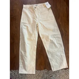 MADEWELL Darted Barrel Leg Pants Vanilla Size 27 New NWT 4 CASUAL MINIMALIST thumbnail 6