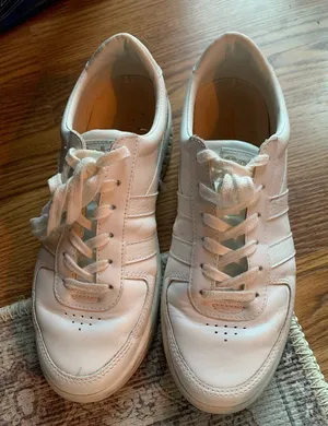 Gola Womens Grandslam Leather White Sneakers Shoes Size 8 Casual Athletic thumbnail 1