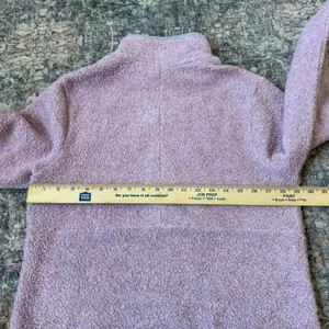 Patagonia Women's Reclaimed Fleece Pullover Quarter-Zip Hazy Purple Women M thumbnail 5