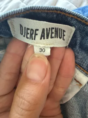 Djerf Avenue Denim Shorts thumbnail 2