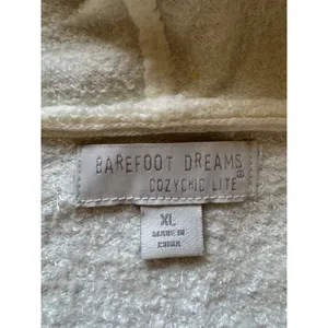 Barefoot‎ Dreams Cozychic Ultra Lite Cardigan Women Women Size XL Cream Stretch thumbnail 3