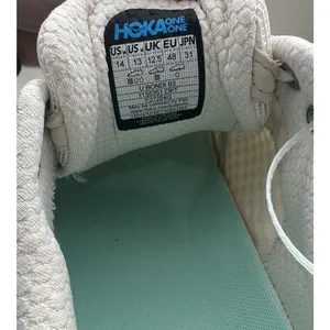 HOKA U Bondi B3 Oat Milk W 14/M 13 Sneaker Cushioned Mesh Activewear Casual Run thumbnail 8