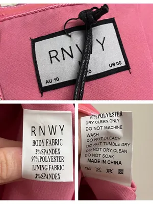 Runaway The Label Charlie Strapless Mini Dress Medium US 6 thumbnail 7