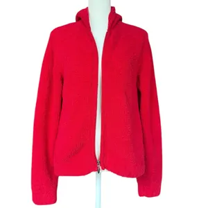 Columbia Full Zip Red Hoodie Jacket‎ Sz M thumbnail 4
