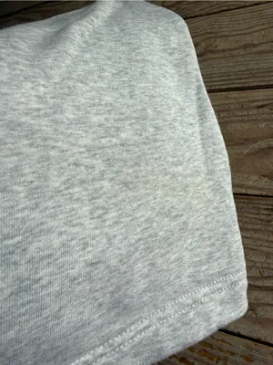 Athleta Grey Sweat Shorts m spot on the back in pic thumbnail 3