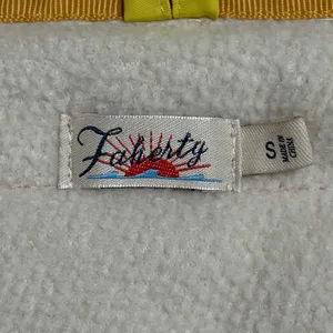 Faherty Sherpa Cobble Hill Quarter Zip Pullover Cream Small EUC‎ thumbnail 6