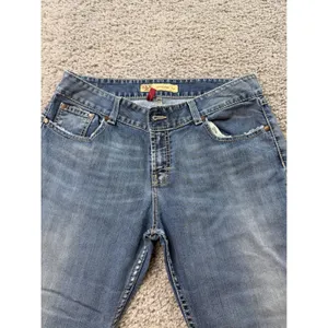 BKE Denim Culture Bootcut Jeans Blue Medium Wash Stretch 34x31.5 thumbnail 4