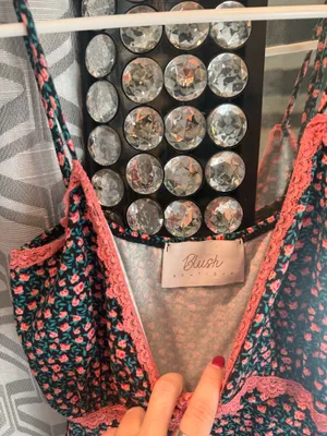 Blush Floral Mini Dress thumbnail 2