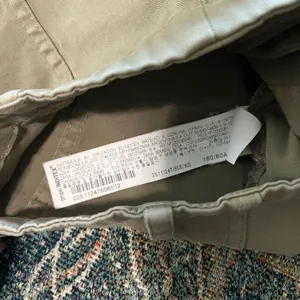 Zara BASIC Tan Cargo Utility Jacket XS Full Zip Asymmetrical Y2K Streetwear thumbnail 16