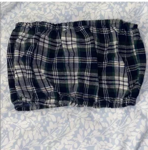 Urban Renewal Urban Outfitters Plaid Tube Top thumbnail 2