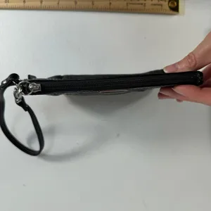 Coach Black Legacy Wristlet Wallet‎ Leather Small Pouch 48179 Designer Festival thumbnail 9