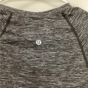 Lululemon Gray Fitted Raglan Short Sleeve Tee thumbnail 3