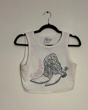 Princess Polly Tank Top Crop thumbnail 1