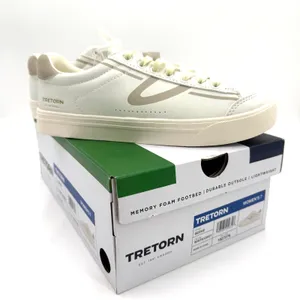 Tretorn Women's White Serve Sneakers New in Box Size 7 thumbnail 1