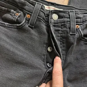 Levi wedgie button fly jeans 28 black thumbnail 6