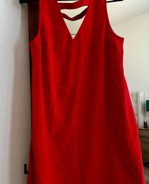 Abercrombie & Fitch Vibrant Red Dress thumbnail 1
