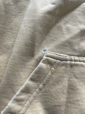 Vintage yellow beach hoodie thumbnail 3
