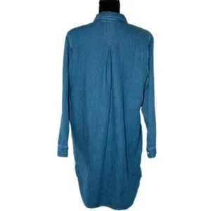 Madewell Chambray Popover Shirtdress Size M thumbnail 4
