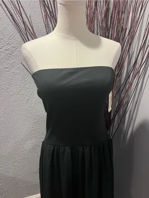 🌺Nwt A New Day Black Strapless Maxi Dress Size Medium🌺 thumbnail 2