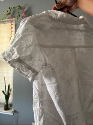 Plum Pretty Sugar White Eyelet Short Pajama Set thumbnail 10