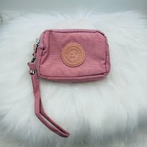 Cotton Candy Pink Small Wallet or Cosmetic Wristlet thumbnail 5