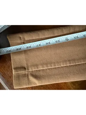 Boden Brown Slim Fit Dress Pants with Elastic Waistband thumbnail 7