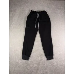 Figs Technical Collection Zamora Jogger Scrub Pants in Black Size Xs Pet thumbnail 2