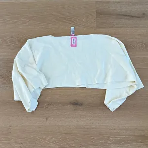 Edikted Poncho Off Shoulder Sharla Size XS/S Cream thumbnail 3