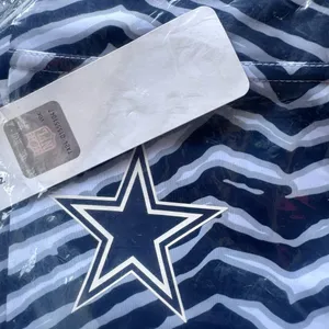 NWT Dallas Cowboys Zebra‎ Pattern Leggings - Small thumbnail 3