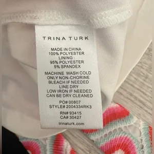 Trina Turk Niksar Knit Maxi Halter Dress Summer Vacation Beachy Boho Crochet 4 thumbnail 10