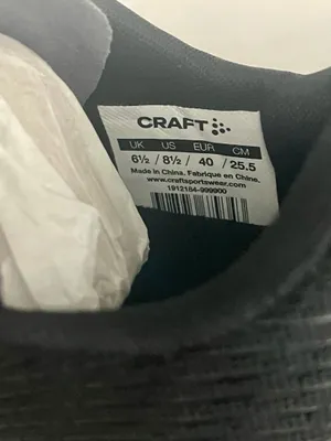 Craft Pro Endur Distance Women's Running Shoes Black White 8.5 NWT thumbnail 3