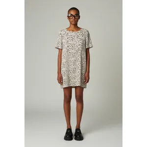 Essentiel Antwerp Animal Print Bow Back Shift Mini Dress Size 34 US 2 thumbnail 2