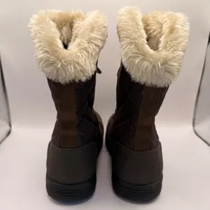 Columbia Omni-Heat 200g Brown Suede Faux Fur Winter Snow Boots Womens Size 9 thumbnail 6