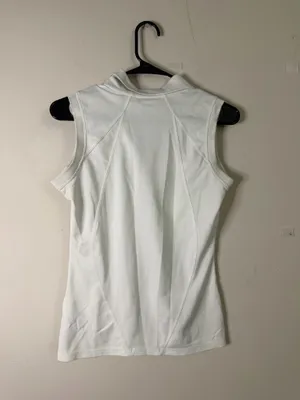 Nike Women's White Sleeveless Tank Top thumbnail 3