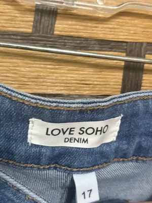 Love soho denim flare leg jeans size 17 thumbnail 6