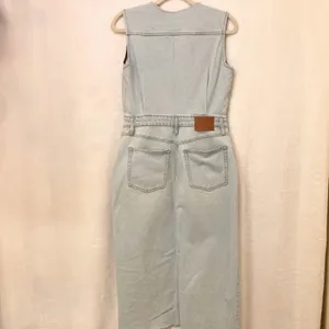 Unpublished Wyatt Twin Flame Denim Maxi Dress Size Medium thumbnail 2