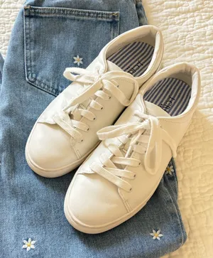 J.Crew White Sneakers  thumbnail 1