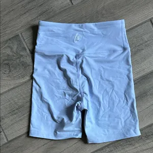Women's Light Blue Bike Shorts thumbnail 3