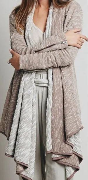 Free people The Loop Waterfall Cardigan - size xs thumbnail 1