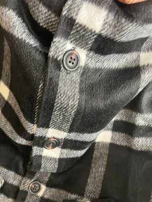 Member's Mark‎ Women's Shacket Sz M Button Down Chest Pocket thumbnail 7