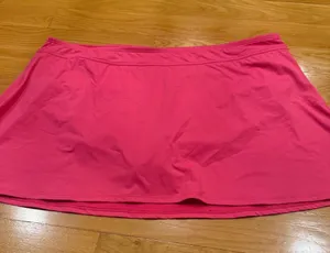 Lands’ End hot pink swim skirt size 22W. thumbnail 1