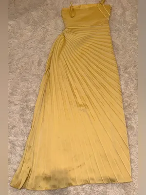 NEW Dress The Population Kinley Accordion Pleat Strapless Evening Gown Sz XXL thumbnail 8