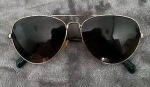 Carpe Diem Maverick Teardrop Aviator Gold-Tone Metal Frame Sunglasses thumbnail 1